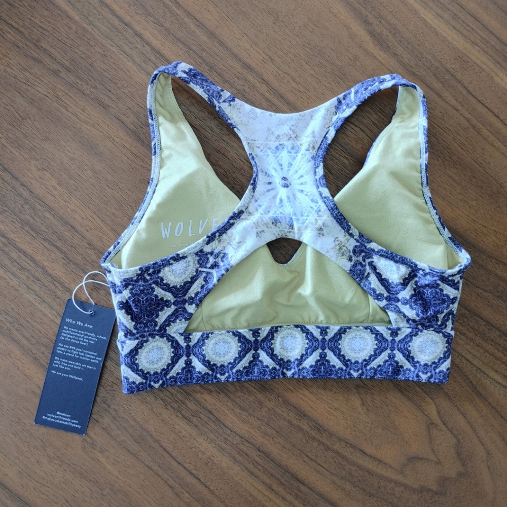 Wolven Reverie Racerback bra - Picture 3 of 8